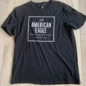 American Eagle Black T-Shirt